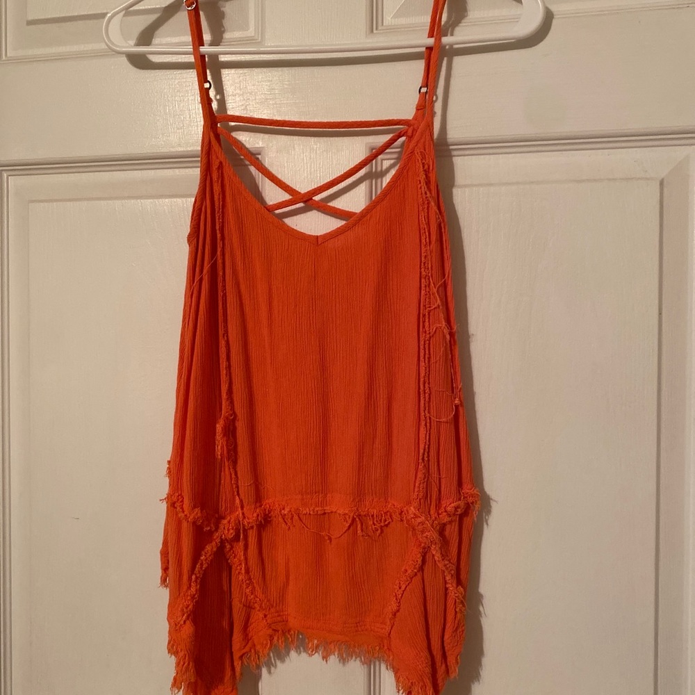 Hollister Distressed Tank Top